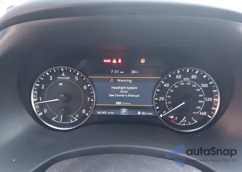 2023 Nissan Armada Sl 2Wd из США, поврежденный, VIN JN8AY2BA6P9405787